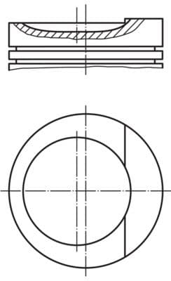 Piston MAHLE 034 84 00