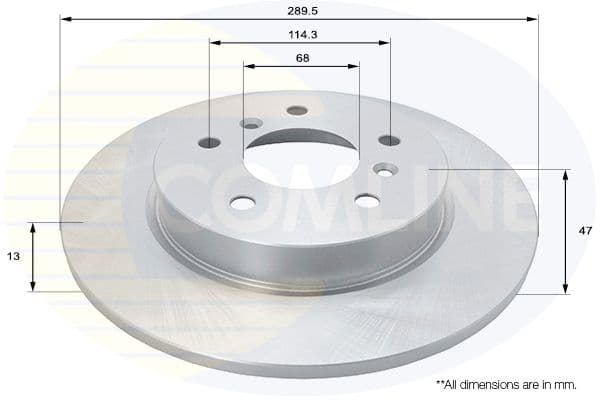 Disc frana COMLINE ADC0294