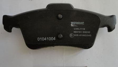 set placute frana,frana disc MOTAQUIP LVXL1118