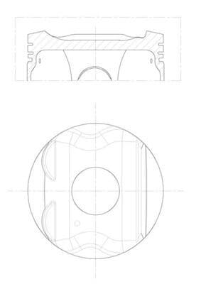 Piston MAHLE 021 PI 00133 002