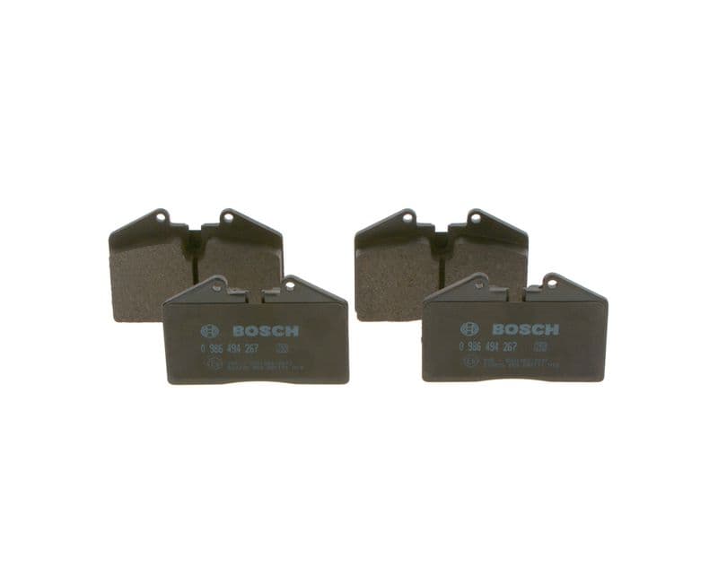 set placute frana,frana disc BOSCH 0 986 494 267