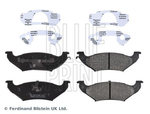 set placute frana,frana disc BLUE PRINT ADA104235