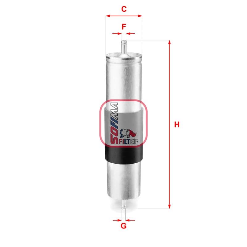 filtru combustibil SOFIMA S 1839 B
