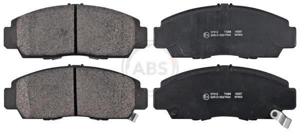 set placute frana,frana disc ABS 37312