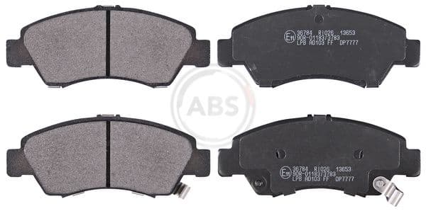 set placute frana,frana disc ABS 36784