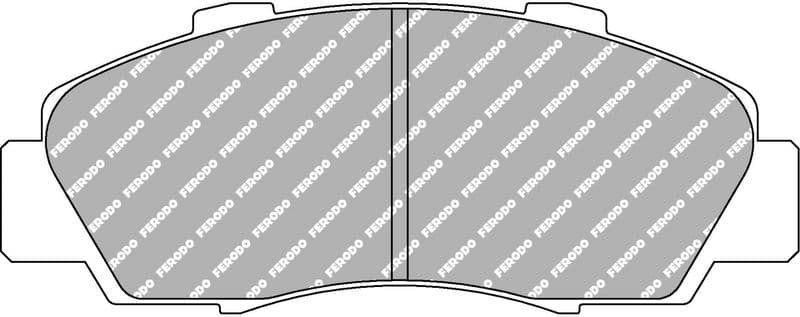 set placute frana,frana disc FERODO FCP905H