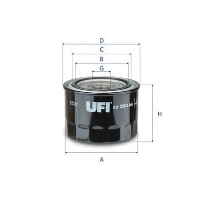 Filtru ulei UFI 23.264.00