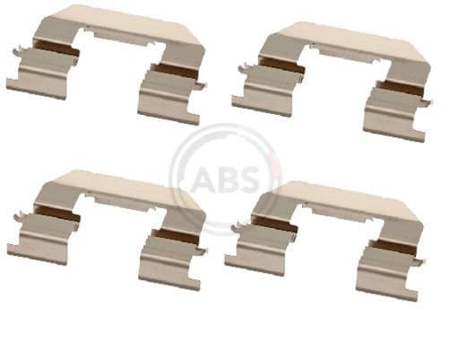 Set accesorii, placute frana ABS 2017Q