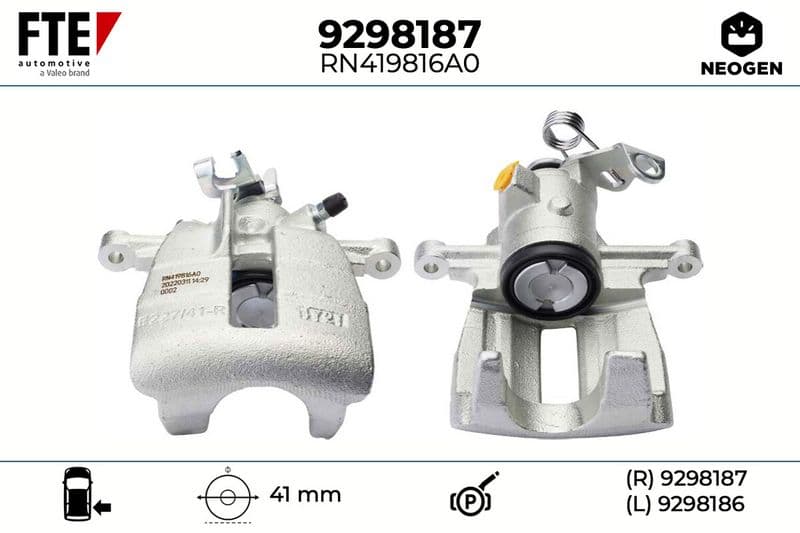 Etrier frana FTE NEOGEN 9298187