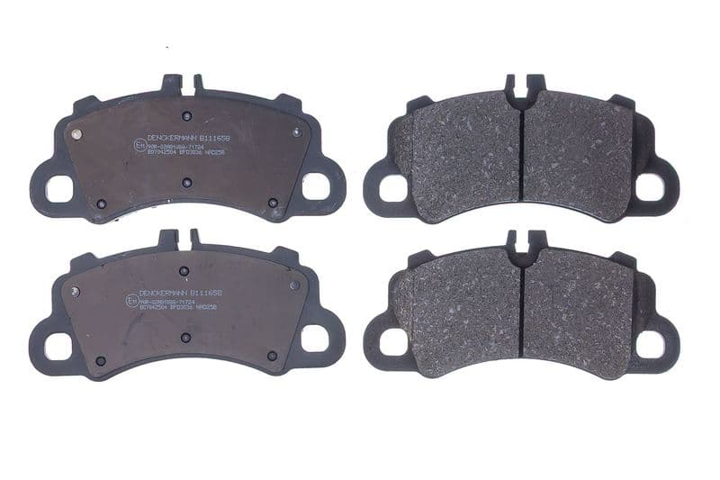 set placute frana,frana disc DENCKERMANN B111658