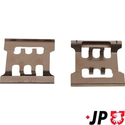 Set accesorii, placute frana JP Group JP 4364003610