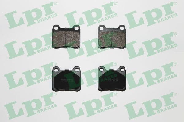 set placute frana,frana disc LPR 05P158