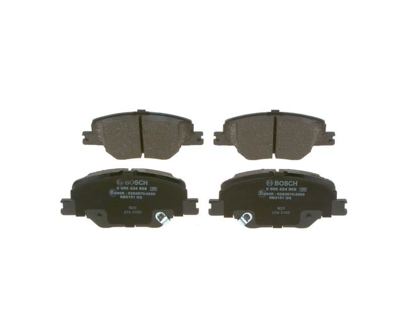 set placute frana,frana disc BOSCH 0 986 424 868