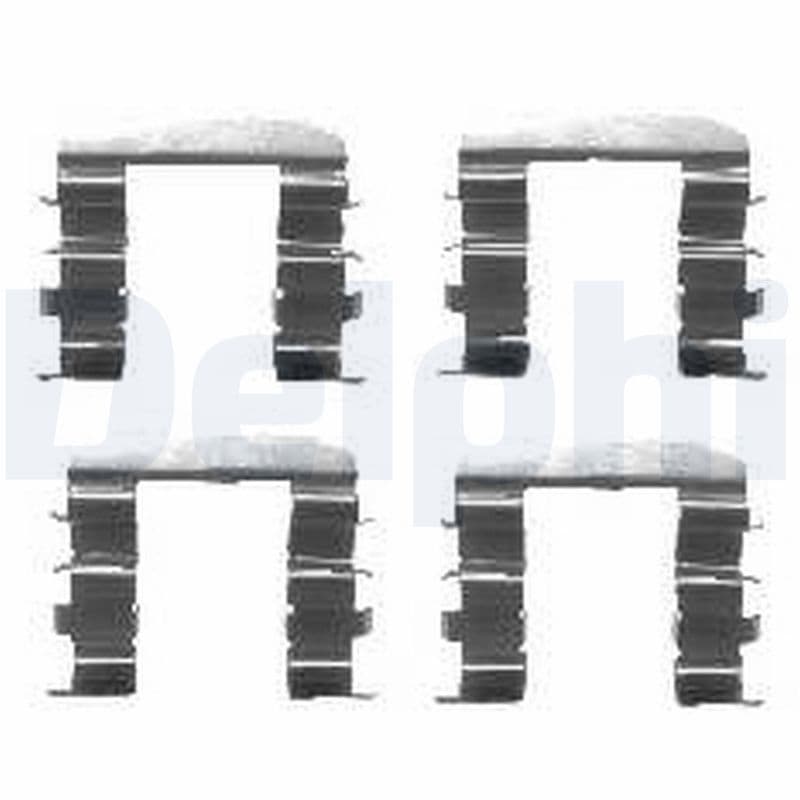 Set accesorii, placute frana DELPHI LX0461