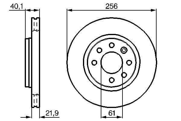 Disc frana BOSCH 0 986 478 431