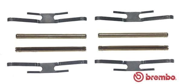 Set accesorii, placute frana BREMBO PRIME LINE A 02 293
