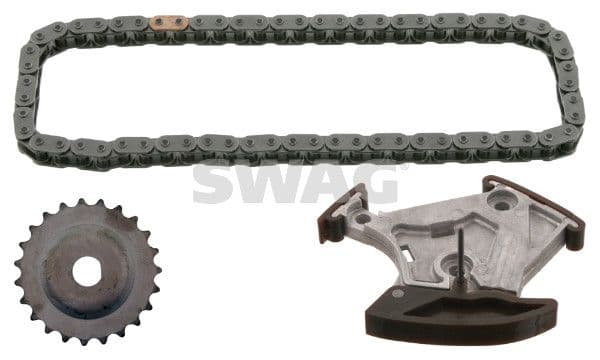 Set lant, antrenare pompa ulei SWAG Standard Medium Kit 30 94 0265