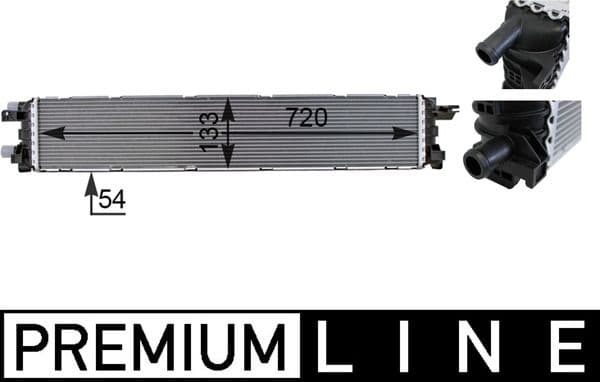 Radiator temperatura scazuta, intercooler MAHLE BEHR *** PREMIUM LINE *** CIR 13 000P
