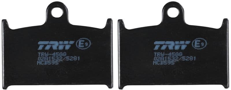 set placute frana,frana disc TRW Organic Allround MCB595