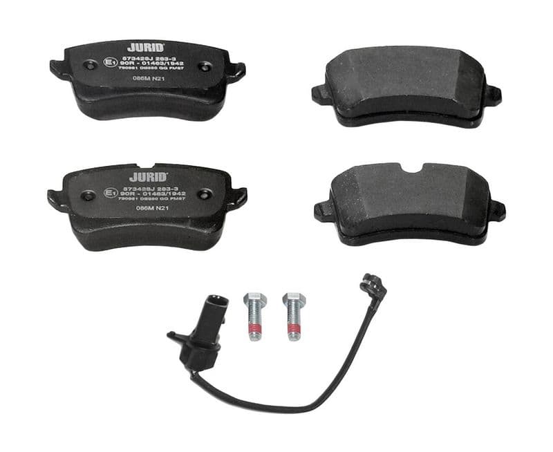 set placute frana,frana disc JURID 573428J