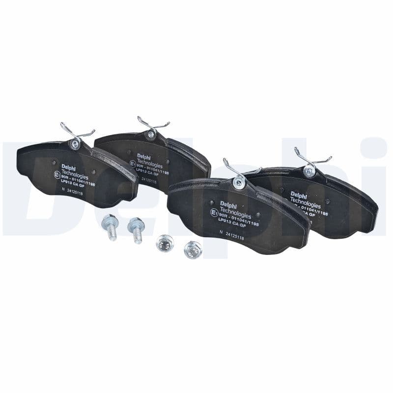set placute frana,frana disc DELPHI LP913