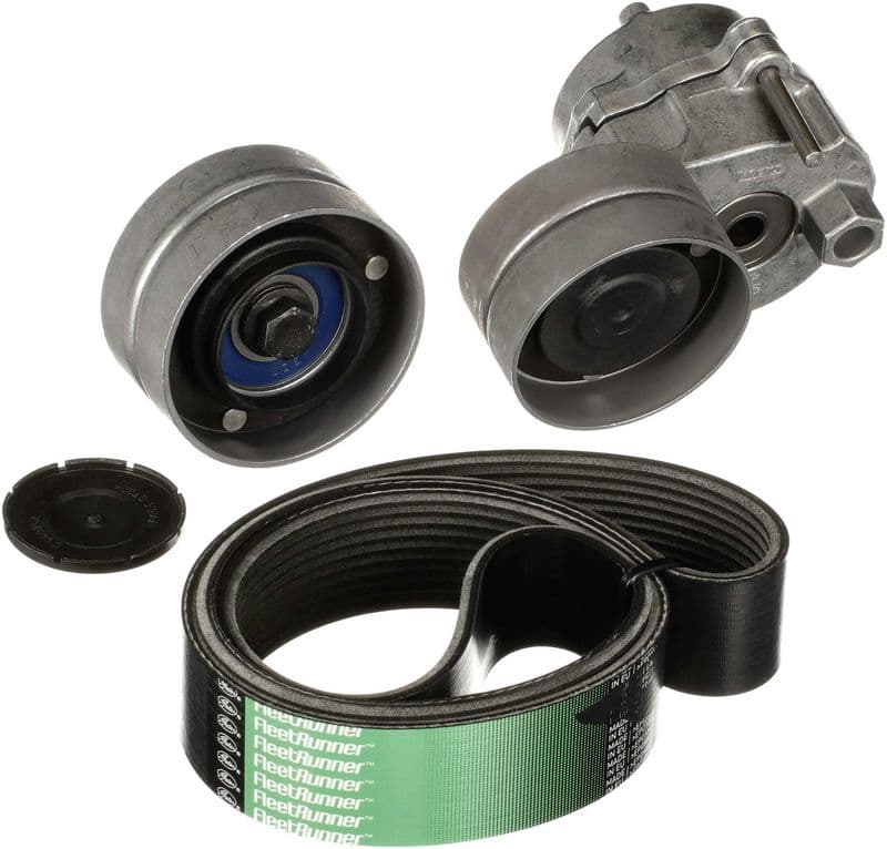 Set curea transmisie cu caneluri GATES FleetRunner™ Micro-V® K0110PK1430HD