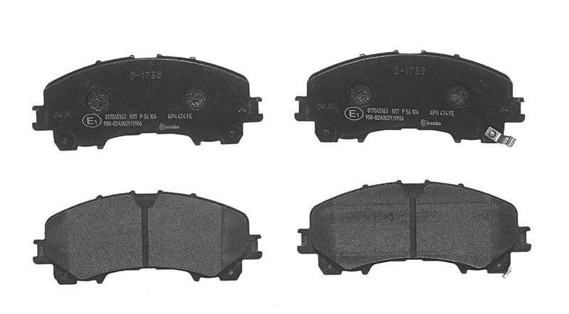 set placute frana,frana disc BREMBO PRIME LINE P 56 106