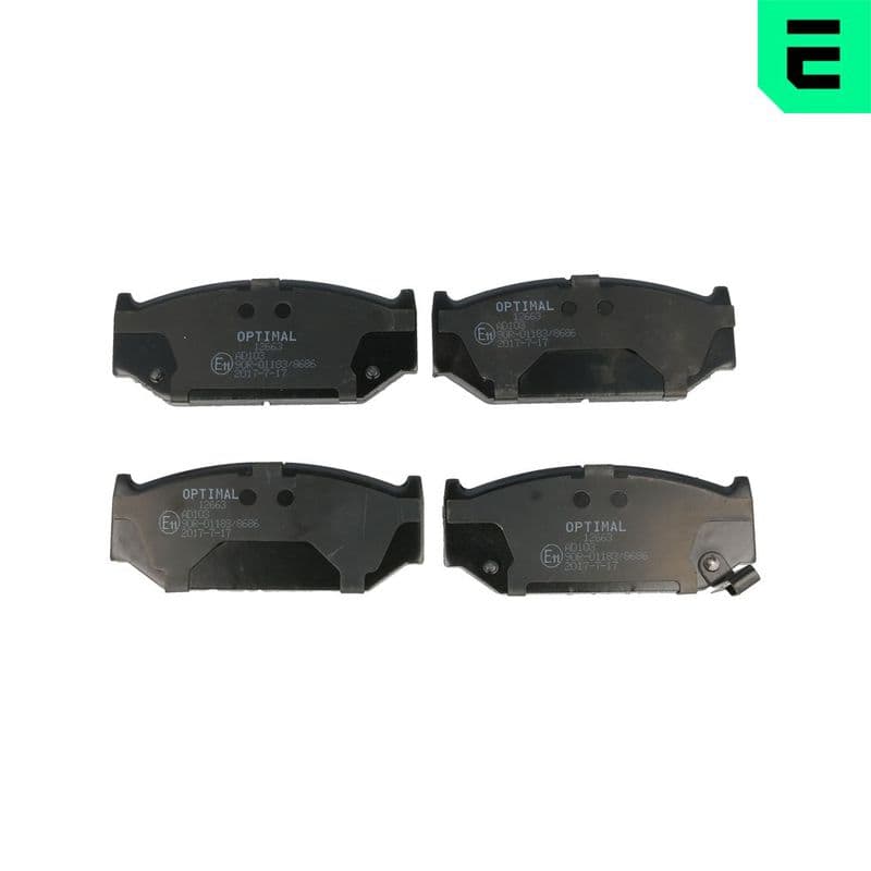 set placute frana,frana disc OPTIMAL BP-12663