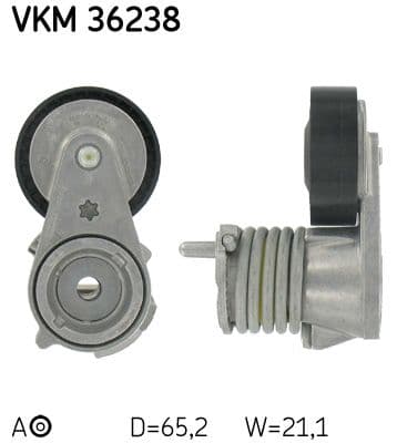 Intinzator curea, curea distributie SKF VKM 36238