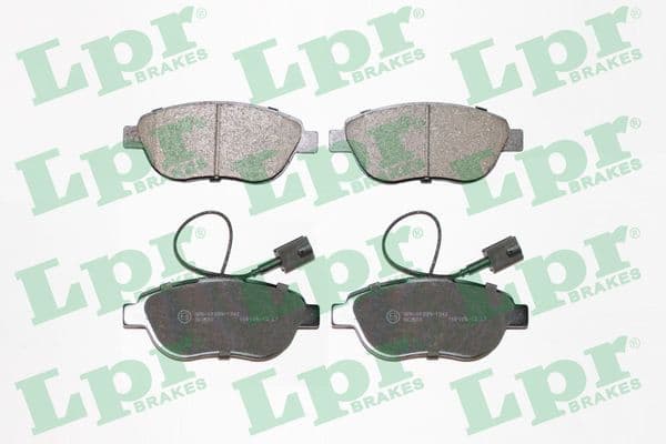 set placute frana,frana disc LPR 05P1657