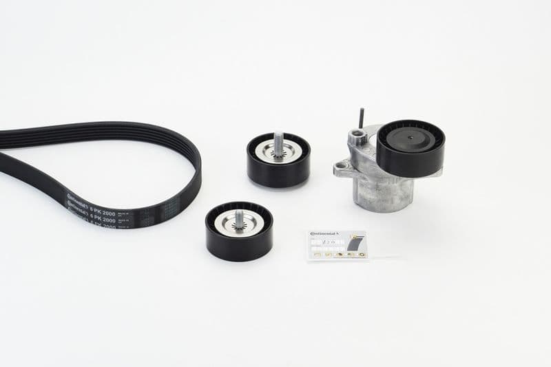 Set curea transmisie cu caneluri CONTINENTAL CTAM 6PK2000K1