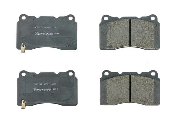 set placute frana,frana disc AISIN Premium ADVICS by BPOP-1025