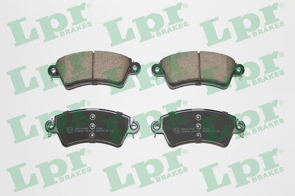 set placute frana,frana disc LPR 05P766