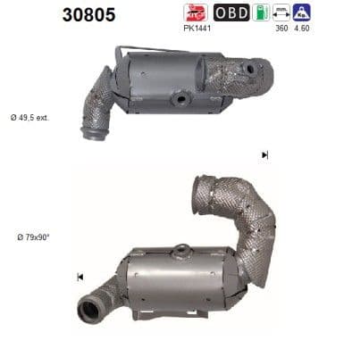 Catalizator AS-PL 30805