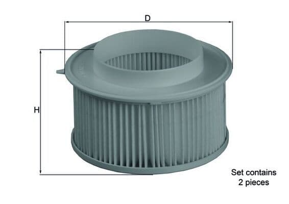 Filtru, aer habitaclu KNECHT LA 15/S