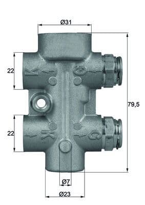 termostat,racire ulei MAHLE BEHR TO 8 80