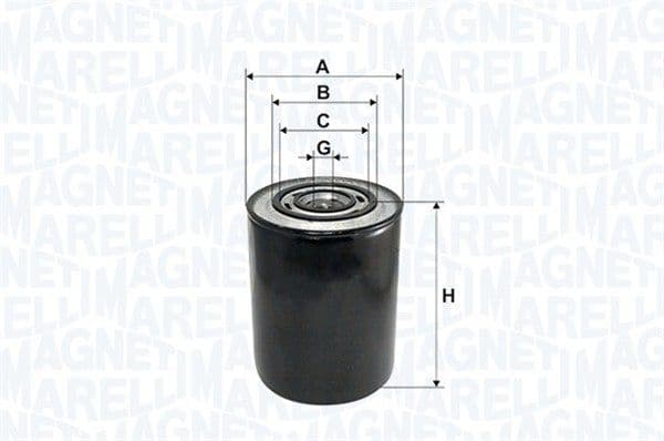 Filtru ulei MAGNETI MARELLI 153071760101