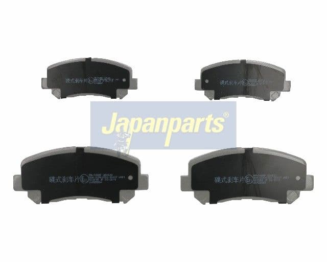 set placute frana,frana disc JAPANPARTS PA-348AF
