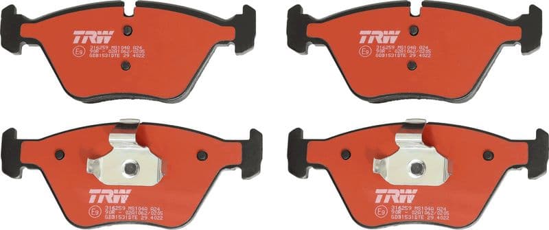 set placute frana,frana disc TRW DTEC COTEC GDB1531DTE