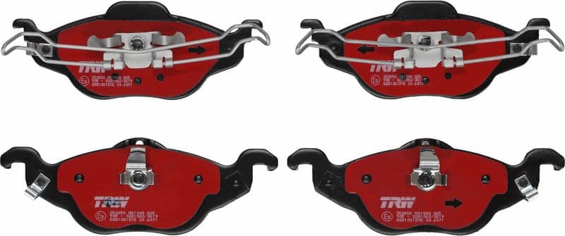 set placute frana,frana disc TRW DTEC COTEC GDB1351DTE