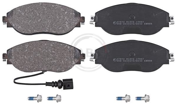 set placute frana,frana disc ABS 37872
