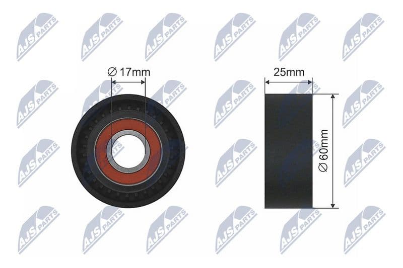 rola intinzator,curea transmisie NTY RNK-CT-027