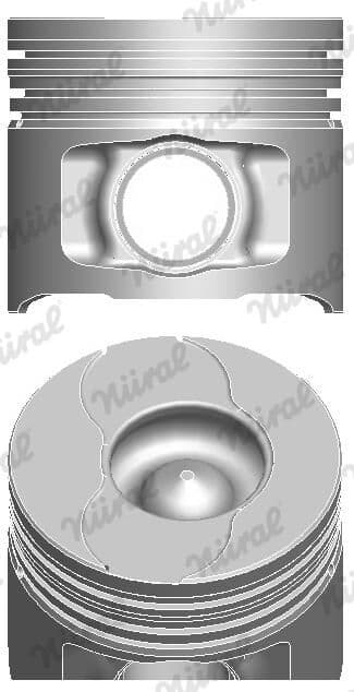 Piston NURAL 87-124008-30
