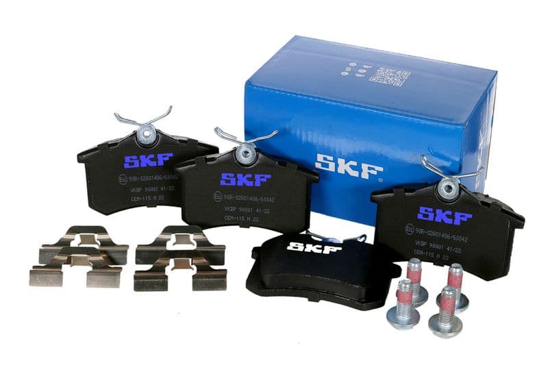 set placute frana,frana disc SKF VKBP 90001