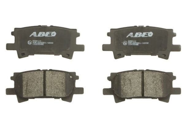 set placute frana,frana disc ABE C22032ABE