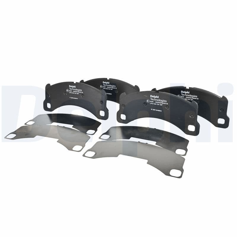 set placute frana,frana disc DELPHI LP3193