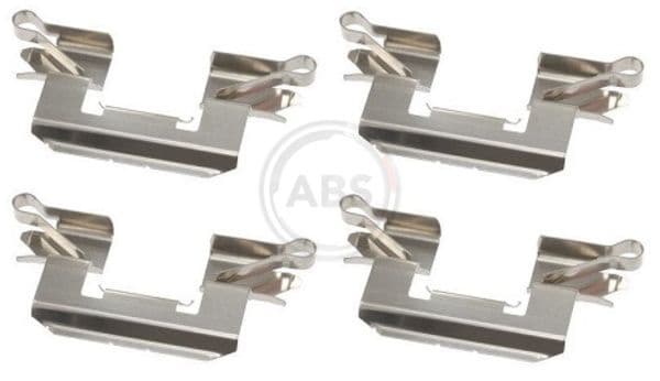 Set accesorii, placute frana ABS 1772Q