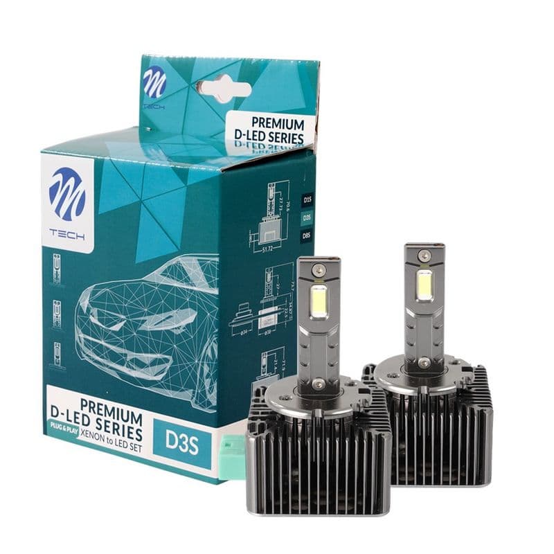 Bec, far faza lunga M-TECH Premium LZXD3S