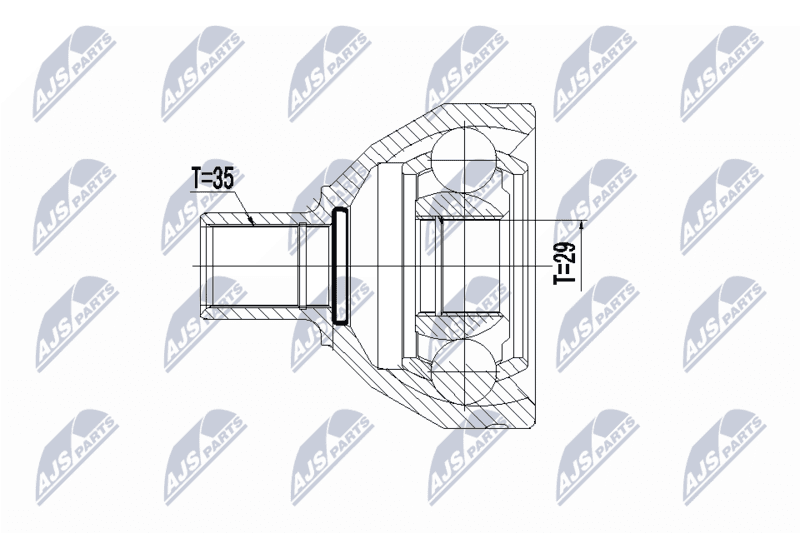 Set articulatie, planetara NTY NPW-VV-073