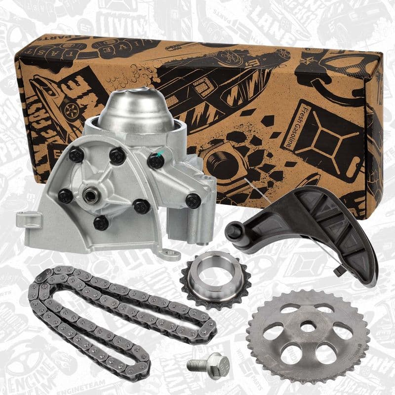Set lant, antrenare pompa ulei ET ENGINETEAM RS0062VR1